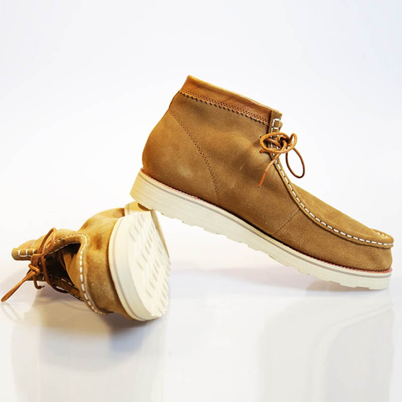 LIMETLISS American Handmade Suede Desert Boots
