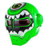 Wazowskiii Motorcycle Helmet