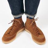 LIMETLISS Suede Moccasin Handmade Ankle Boots