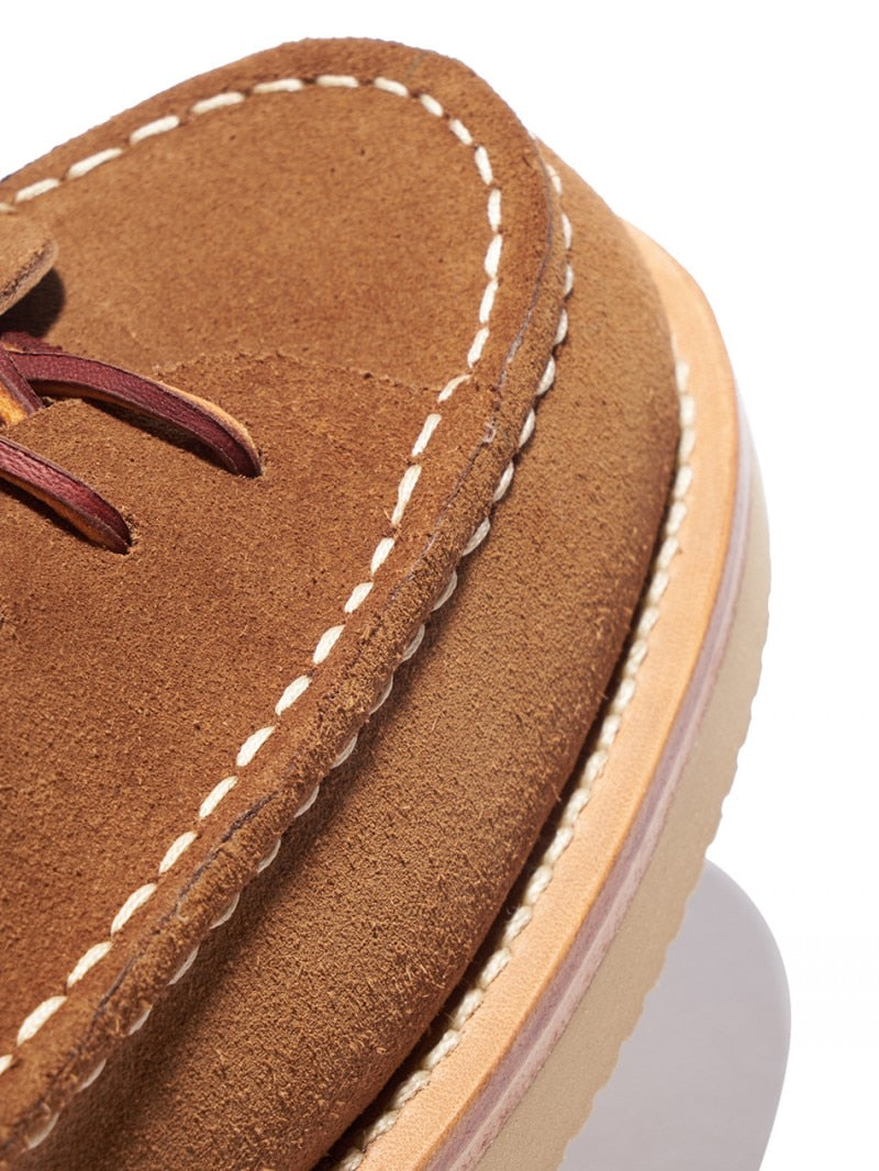 LIMETLISS Suede Moccasin Handmade Ankle Boots