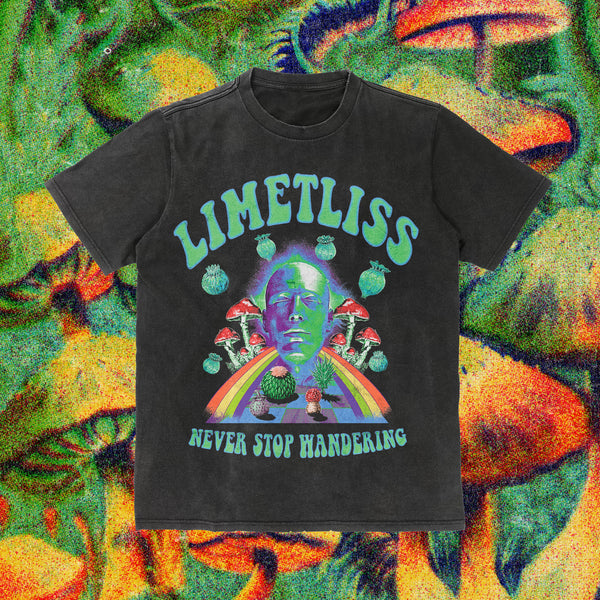 LIMETLISS Never Stop Wandering Tee – limetliss