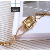 18K Gold Plated & Brass Band Watches