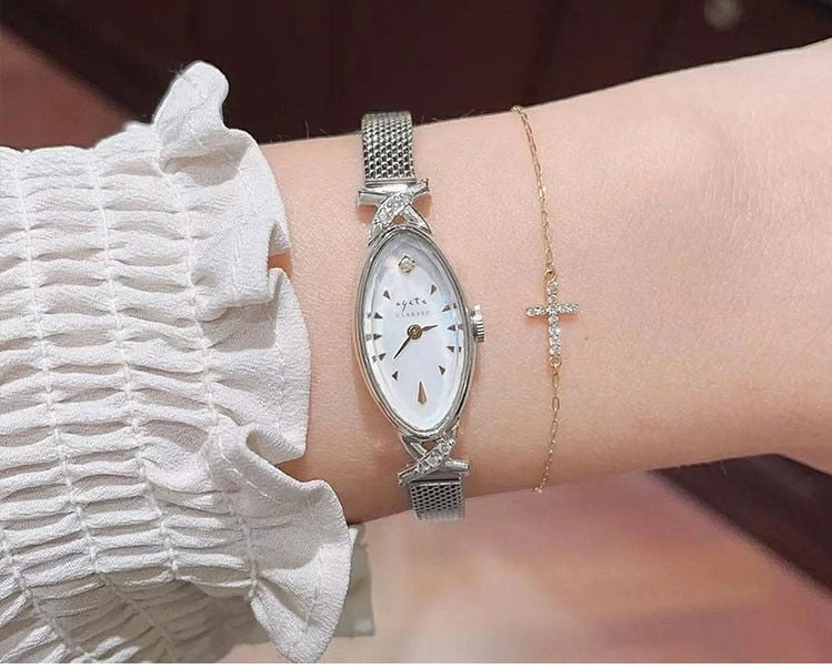 18K Gold Plated & Brass Band Watches