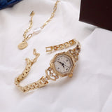 18K Gold Plated & Brass Band Watches