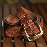 rare yak strong leather belt
