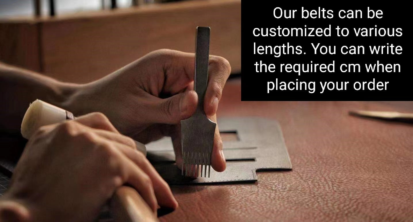 rare yak strong leather belt