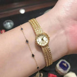 18K Gold Plated & Brass Band Watches