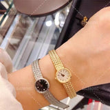 18K Gold Plated & Brass Band Watches