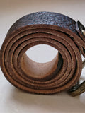 rare yak strong leather belt