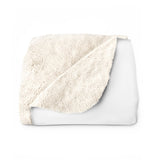 LIMETLISS We are the World Sherpa Fleece Blanket