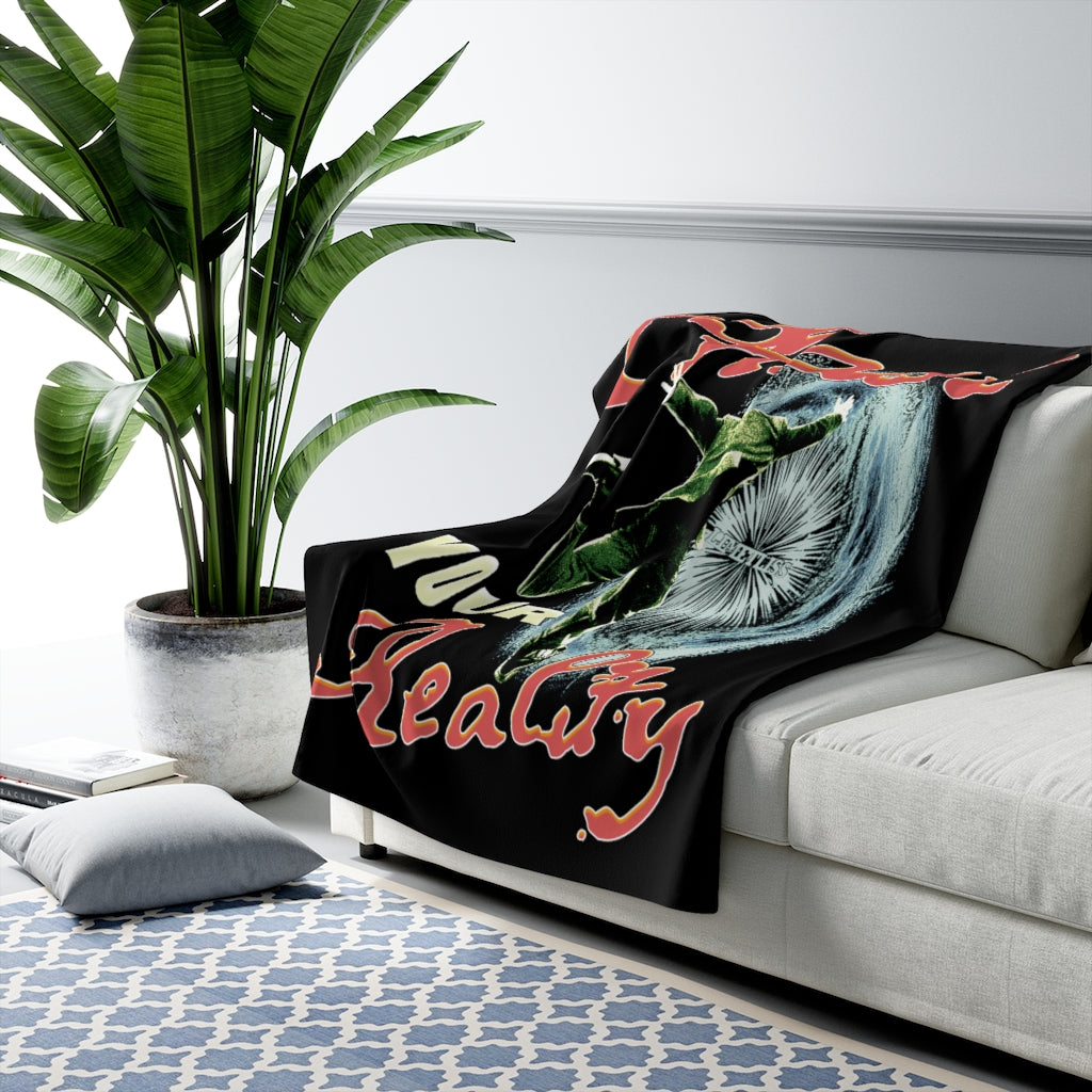 LIMETLISS Chase Your Reality Sherpa Fleece Blanket