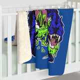 Cerberus Logo Sherpa Fleece Blanket