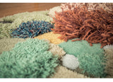 forest handmade 3D rug