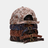 Paisley Skull Caps