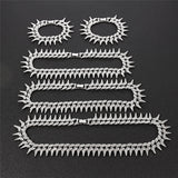 Iced Out Spiked Cuban Link Chain