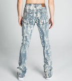 AJ17SK THREAD LINE STACKED JEANS