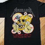 Metallica 1988 - The Shortest Straw Black T-Shirt