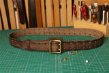 Cowhide Handmade Anti-allergy Men's Leather Belt