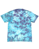 Crystal-Dyed T-Shirt – Aqua Jazz