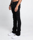 AJS410 SHREDDED STACKED JEANS