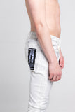 ASJ691 SILHOUETTES  STACKED JEANS