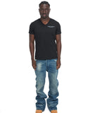 Men's V-Neck Black T-Shirt