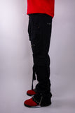 RM206SK -Studded Stacked Cargo Jeans