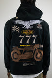 RM1181C Moto Cropped Hoodie