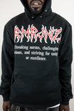 RM1180C Skull Cropped Hoodie