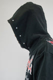 RM1180C Skull Cropped Hoodie