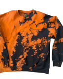 Arashi-Dyed 90/10 Sweatshirt – Dark Shadows