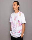 Ice-Dyed 90s Tee – Fire