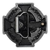 Cross And Skull Belt Buckle