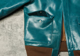 Classic Horsehide Leather Bomber Jacket