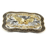 Golden Eagle Western Belt Buckle