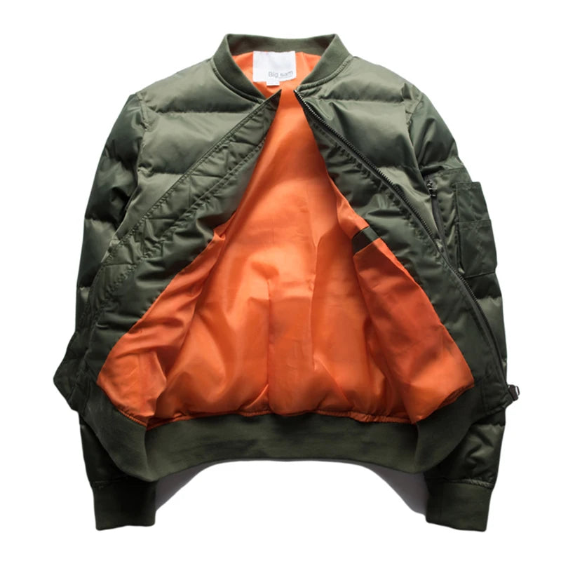 MA1 Thick Puffer Bomber Jacket