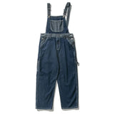 Blue Denim Patch Pocket Overalls