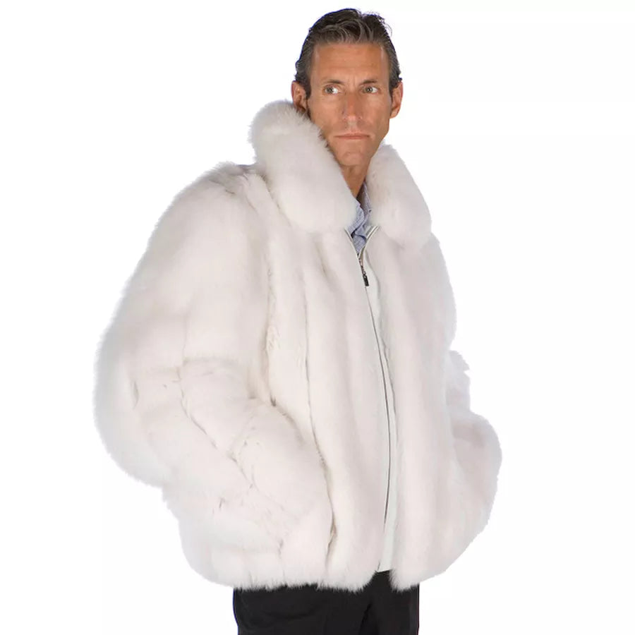 Full Arctic Fox Fur Coat