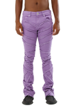 AJS410 SHREDDED STACKED JEANS