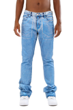 ASJ08 FOIL WASH STACKED JEANS