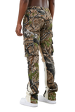 AR699-5 CAMOUFLAGE/WHITE STACKED JEANS