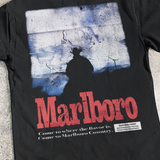 Country 'Herd' Heavy Faded Black Tee