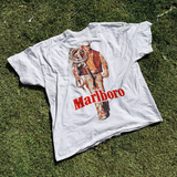 'Cattle Rustler' Vintage White T-shirt