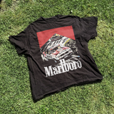 Rally Racing Vintage Black T-Shirt