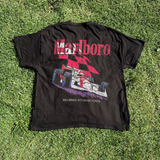International F1 Racing Washed Black Vintage Tee
