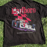 International F1 Racing Washed Black Vintage Tee