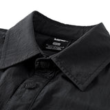 Techwear Quad-pocket Button-Up Tee