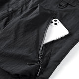 Techwear Quad-pocket Button-Up Tee