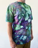 Ice-Dyed T-Shirt – Psychedelic Garden