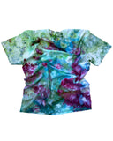 Ice-Dyed T-Shirt – Psychedelic Garden